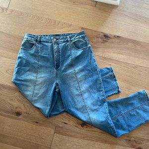 Universal Standard High Rise Straight Leg Jean